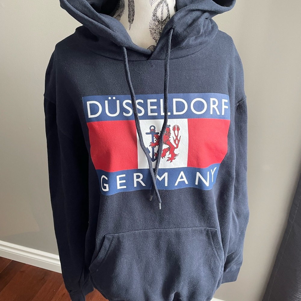 Düsseldorf Germany Navy Hoodie